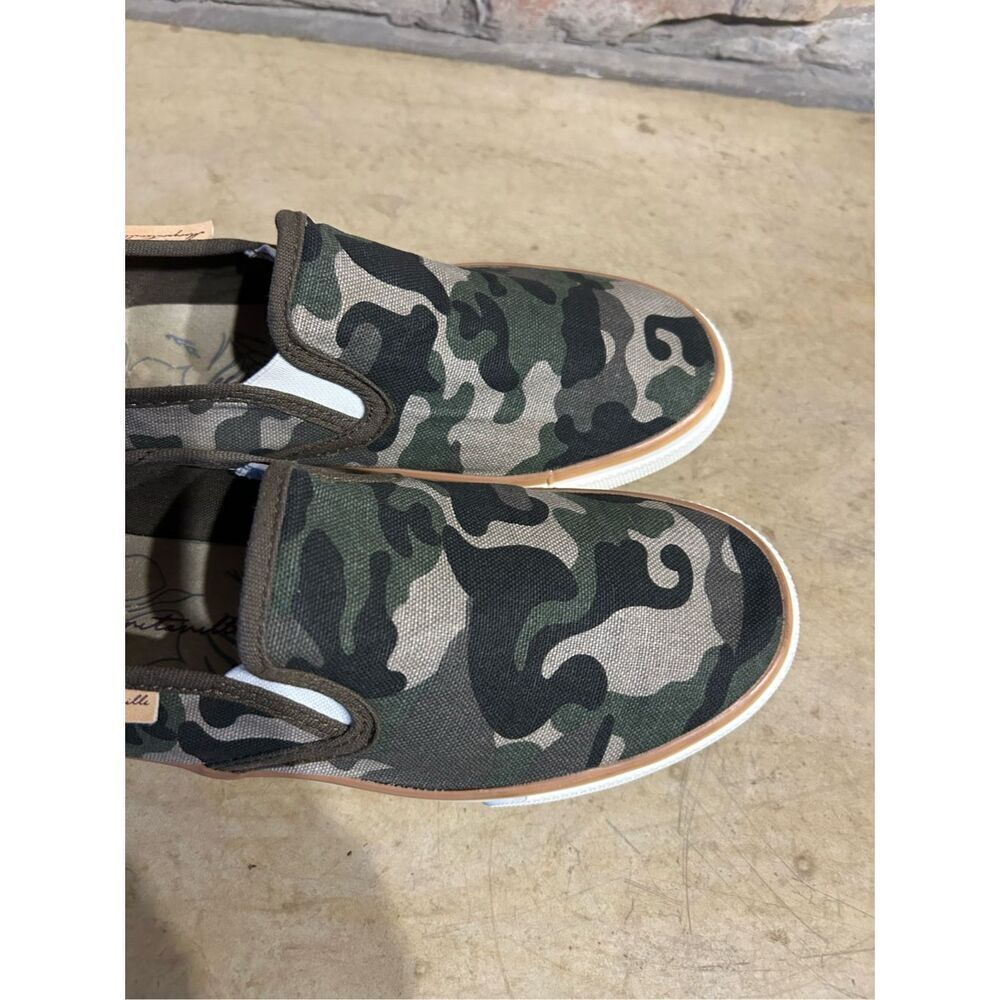 Margaritaville Camo Leather Slip On Casual Shoes Women’s Size 10 - Picture 7 of 12
